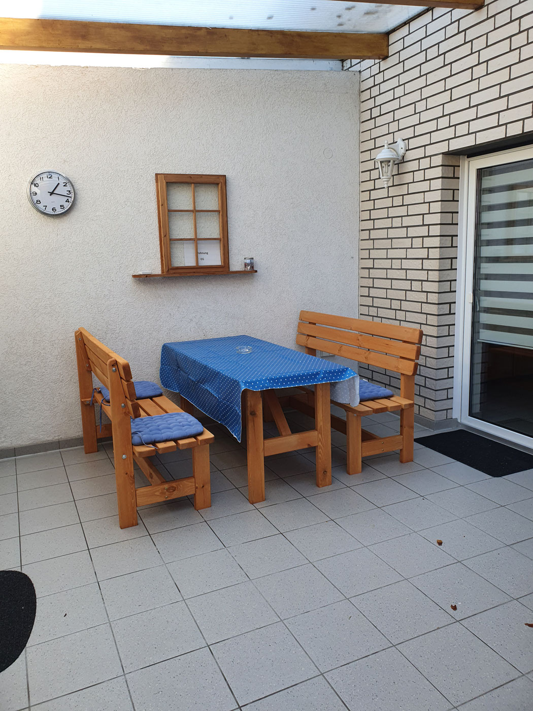 Überdachte Terrasse
