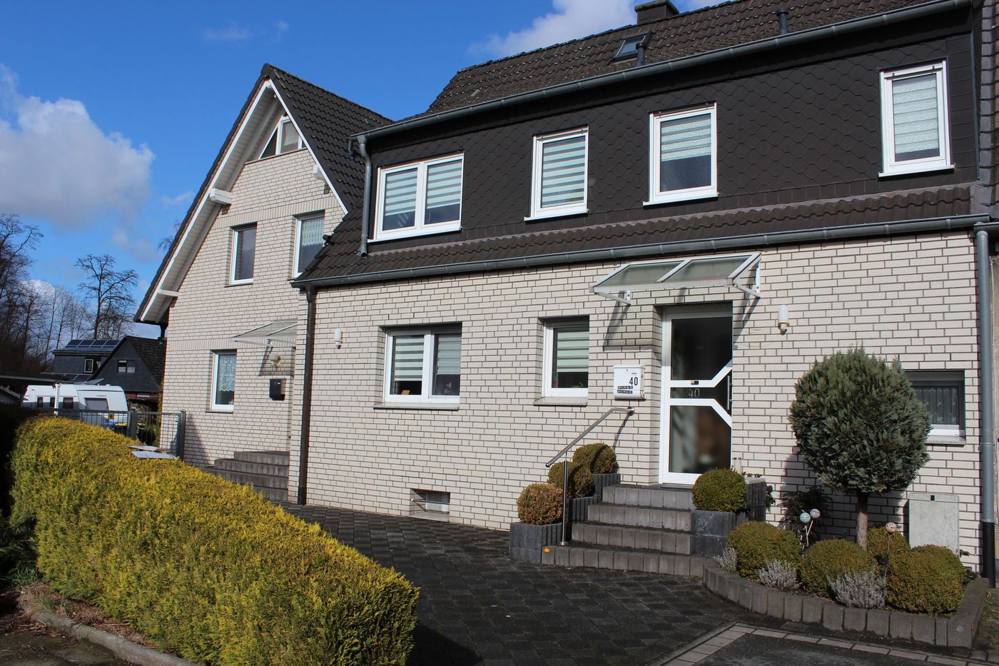 The house with the MONFEE accommodation in Bergkamen